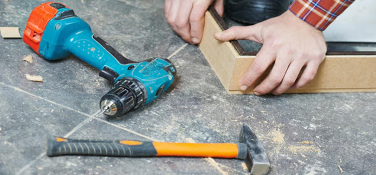 broken door frame repair Ridgecrest